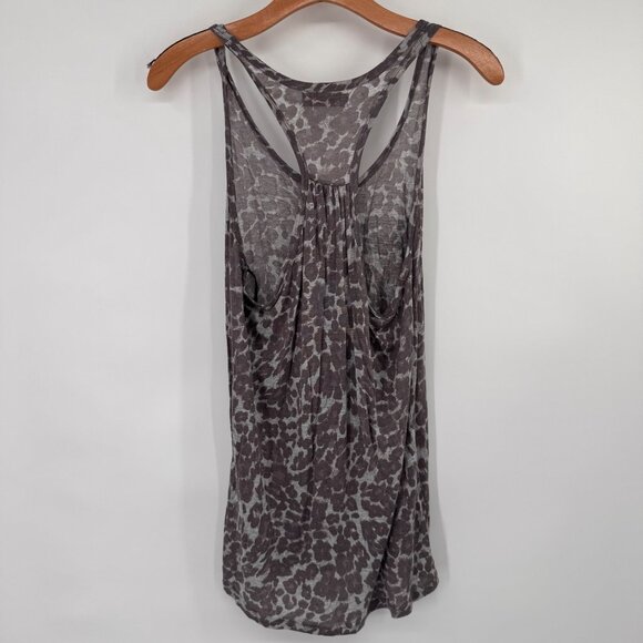 Michael Stars Womens Leopard  2 pc shirt jacket knit  Long Sleeve Top one size - Picture 14 of 14